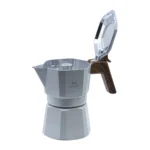 Double valve moka pot Savor Authentic Espresso with Our Elegant Wooden Handle - Image 7