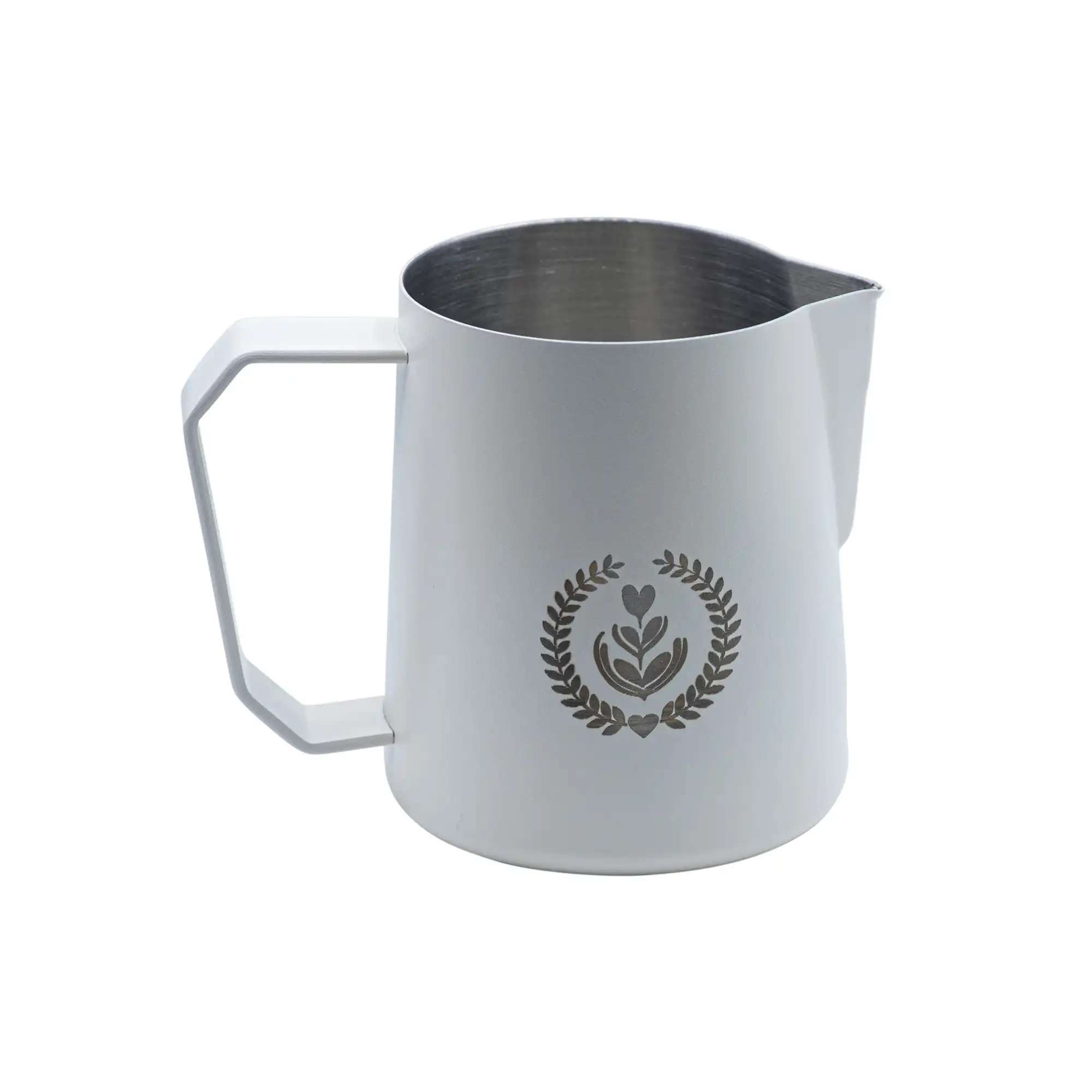 _DSC2646 copy 2 Coffee pitcher milk jug Elevate your coffee craft with our Non-Stick Latte Art Milk Jug