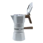 MUVNA High-Pressure Double Valve Moka Pot for Concentrated Coffee