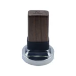 58mm Espresso Tamper with Wood Base - Image 2