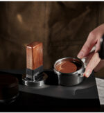 58mm Espresso Tamper with Wood Base - Image 5